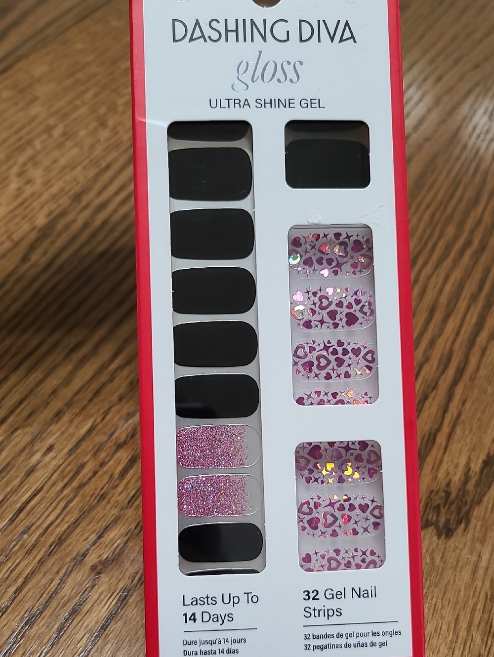 Dashing Diva Gloss Ultra Shine 32 Gel Nail Strips Palette Call Me Cute